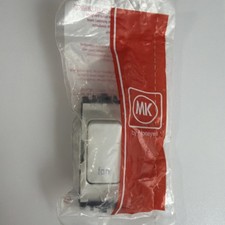 MK Grid Plus 20A Double Pole 1 Way Fan Switch K4896FN WHI
