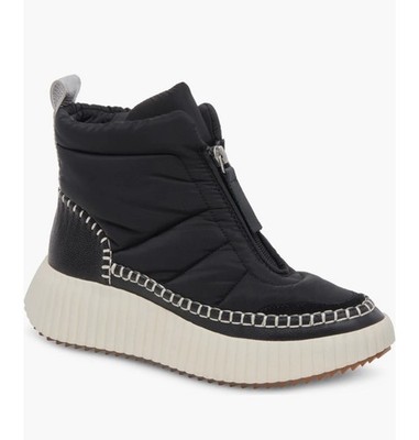 DOLCE VITA Devlin High Top Platform Sneaker In Black Size 8.5