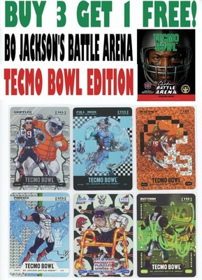 2026 Bo Jackson's Battle Arena Tecmo Bowl Edition (BUY 3 GET 1 FREE!) You Pick