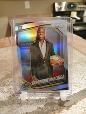 2025 WNBA Prizm Dominique Malonga Rookie RC Silver Seattle Storm Variation #144