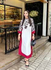 Trendy Women's Stitched Printed Swiss Lawn Shirt and Trouser Set - 2 Pcs