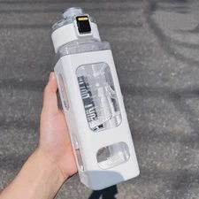 700ml/900ml Sports Water Bottle Portable Sippy Cup Suitable for Outdoor Sports C