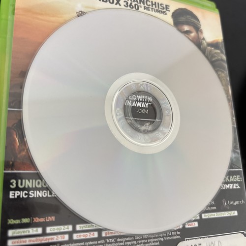 Call of Duty: Black Ops (Xbox 360, 2010) Manual Included excellent cond - Picture 4 of 4