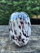 Vase en verre Murano Hauteur 28 cm