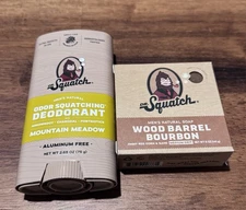 Dr. Squatch Deodorant And Soap
