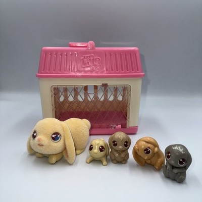 Little Live Pets Rabbit Bunny Babies Mini Interactive Toy Set
