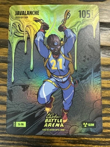 2026 Bo Jackson Battle Arena Javalanche 1st Ed Glow Slime #SL-116 Jamal Murray