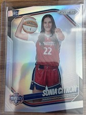 Sonia Citron 2025 WNBA Silver Prizm Image Variation rookie &