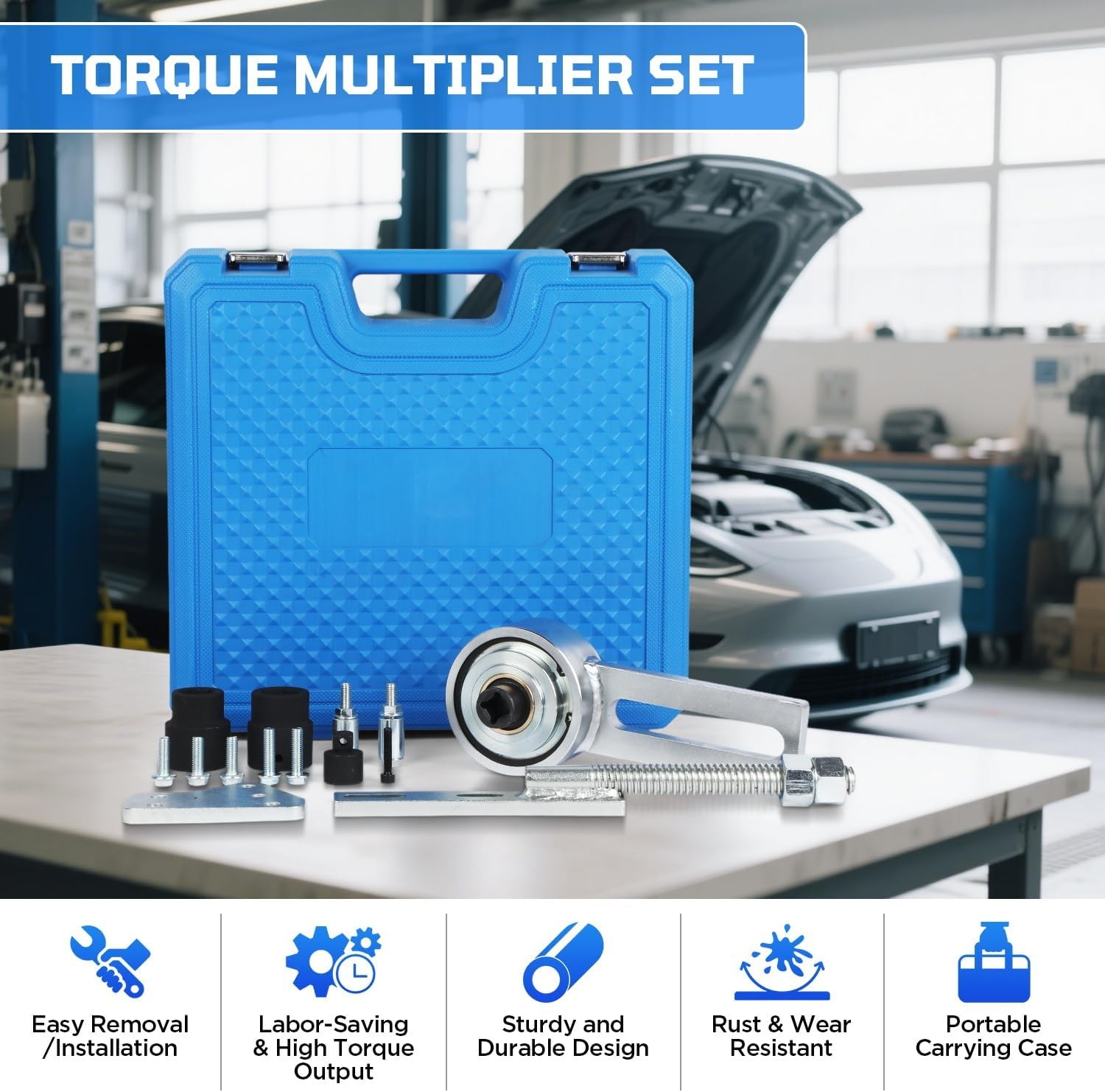 Torque Multiplier Set Fit For Ford 1.0L/1.1L Ecoboost/Duratec Engine Crankshaft
