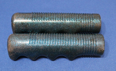 Hunt Wilde Blue Glitter Full Size Hand Grip Set fits Sears Murray Huffy & OTHERS