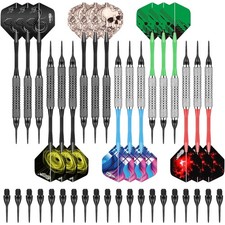 Dartpfeile Set 18 Stück Soft Dartpfeile Kuns...