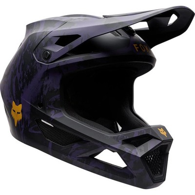 Fox Kids Downhill MTB Helm Rampage Image Print - Pflaume