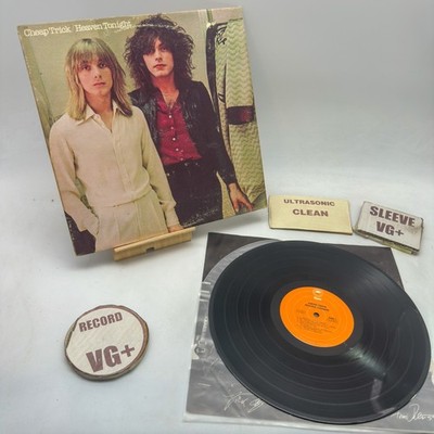 Cheap Trick - Heaven Tonight VG+/VG+ 1978 Santa Maria Ultrasonic Clean Press