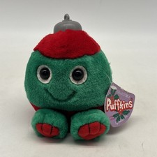 SWIBCO Puffkins DANGLE Ltd Ed Christmas Plush Ornament 12/25/02 Birthdate 
