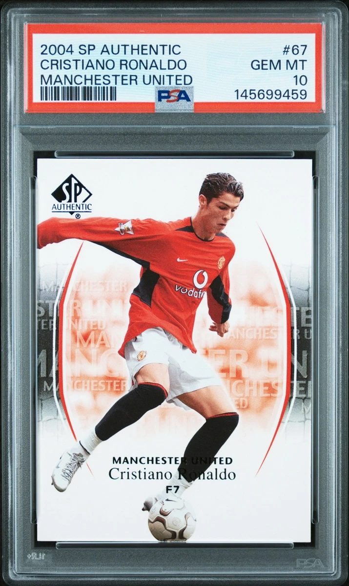 2004 SP Authentic Manchester United Cristiano Ronaldo #7 for sale