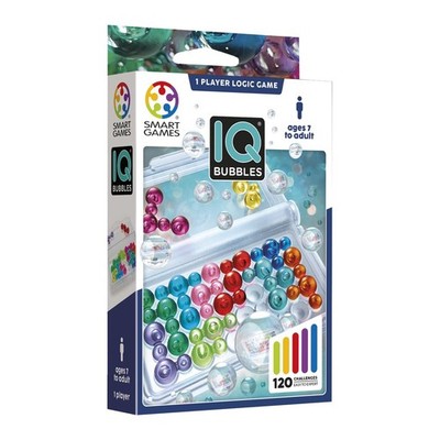 SmartGames - IQ Bubbles, Puzzle Game with 120 Challenges, Ages 7+