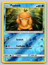 Pokemon Psyduck 40 Reverse Holo Common Cosmic Eclipse 236 NM