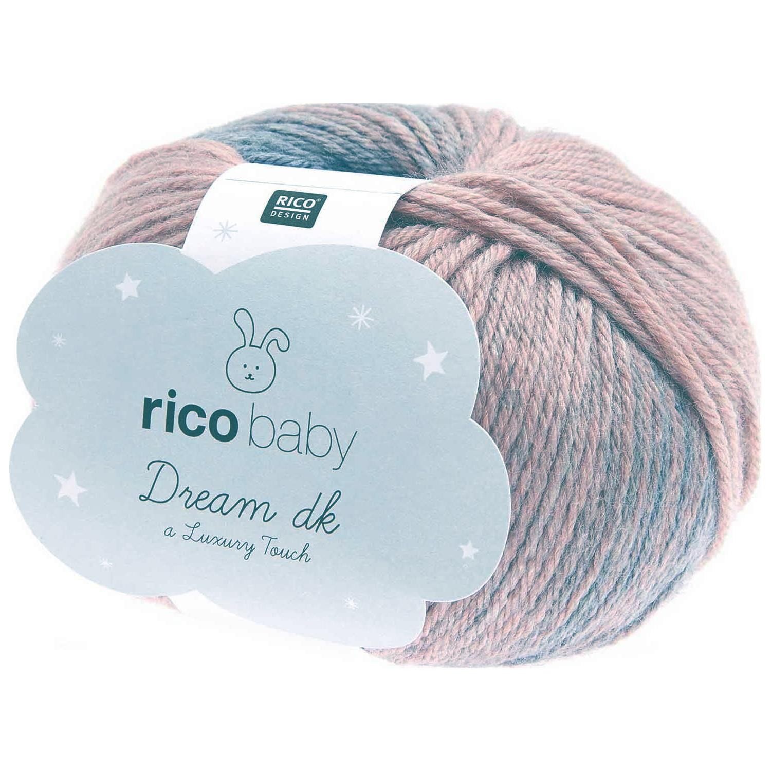 Rico Baby Double Knitting Wool Acrylic Wool Blend Washable Yarn - Autumn (024)