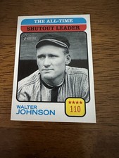 2022 Topps Heritage - High Number SP Walter Johnson #477