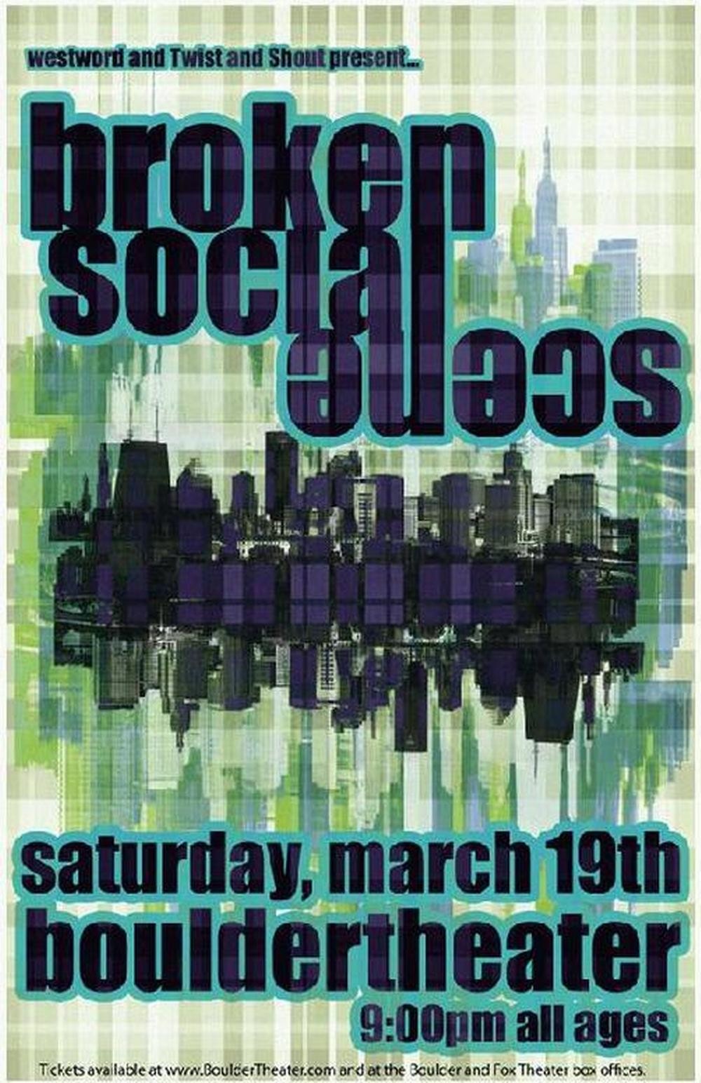 2011 Boulder Concert Poster