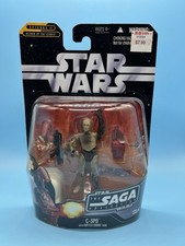 Star Wars The Saga Collection  017 C-3PO  Battle Droid Head  Figure 2006 Hasbro