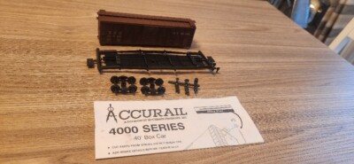 ACCURAIL, HO, READING 4405 40 feet OB box car, steel door, Item# E35.