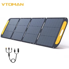 VTOMAN VS200 Pro Portable Solar Panel 200W 48V Efficiency Foldable Solar Panel