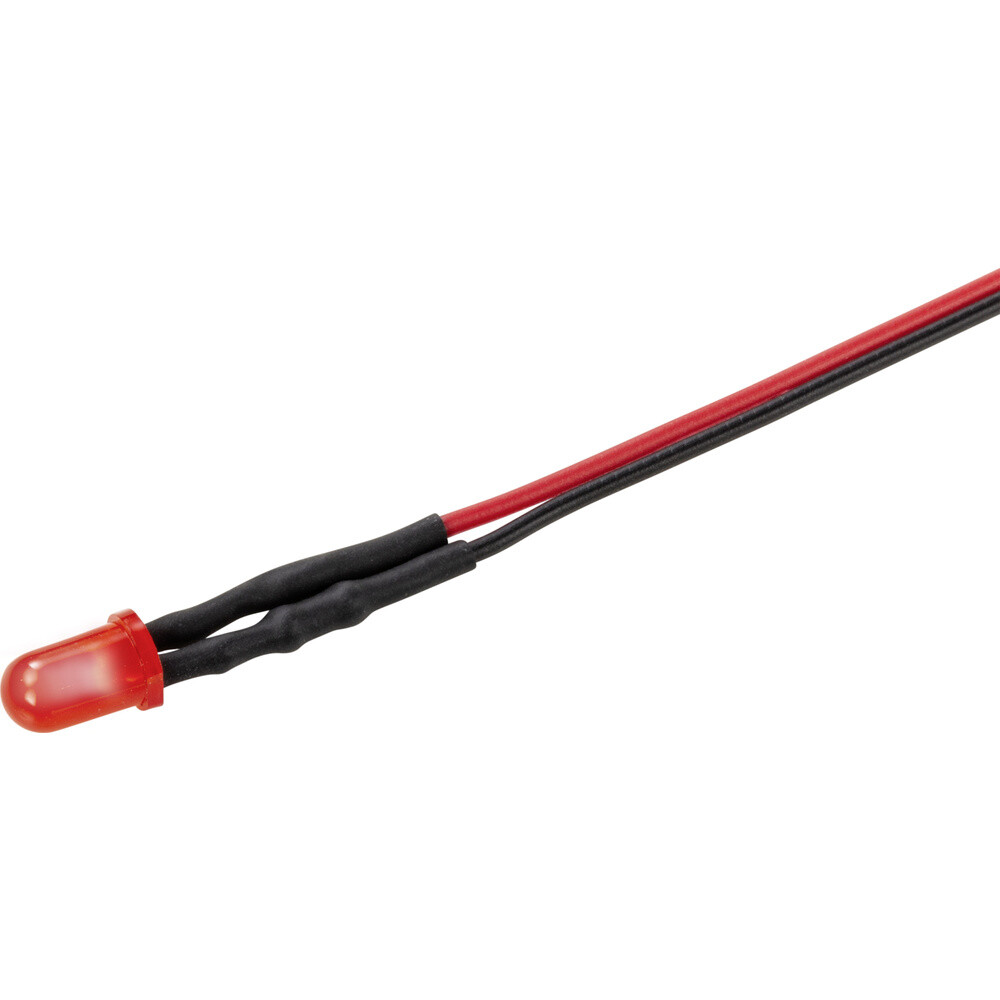 TRU COMPONENTS TC-9323300 Светодиодный сигнализатор Rot 12 В/DC 4000 мкд