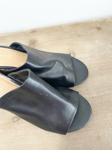 Lane Bryant Slip On Block Heels Black Size 10W - Picture 4 of 8