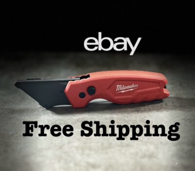 Milwaukee FASTBACK Compact Folding Utility Razor Knife Tool