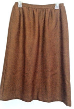Vintage Tweed Pencil Skirt sz 10 Old Money Midcentury Women 60s Academia Mad Men
