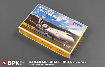 1/144 BPK 14406 Canadair Challenger CL604/605 include 4 livery options