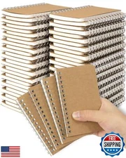 Dynta Pocket Notebooks Mini Notepads 3x5 Bulk, 60 Packs Lined Memo Pads, Smal