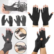 1pair Anti Arthritis Compression Gloves Support Rheumatoid Hand Pain Relief ✿