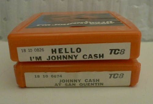 3 Different Johnny Cash 8-Track Tapes - See List in Description - Picture 6 of 9