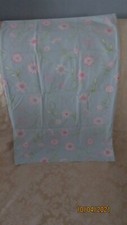 Pottery Barn Kids Pillow Sham Standard Size Blue with Pink Flowers
