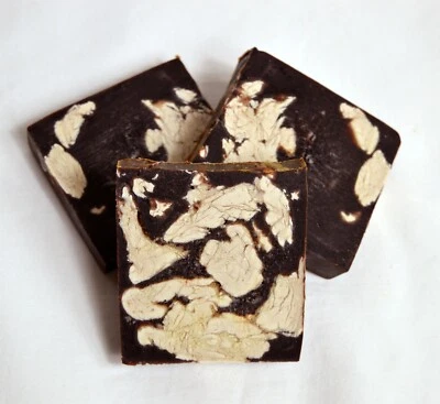 Handmade Organic ingredients Natural Vanilla Cocoa Soap shea butter coconut oil