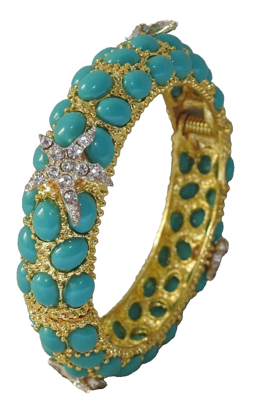 Vintage Starfish Bracelet KENNETH JAY LANE KJL Bl… - image 1