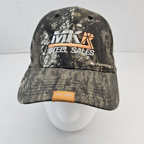 MKR Steel Sales Hat Camouflage Adjustable Strapback MKR Fabricators Michigan