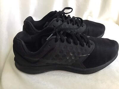 Nike Downshifter 7 852459-001 Black Metallic Anthracite Running Shoes Men Sz7