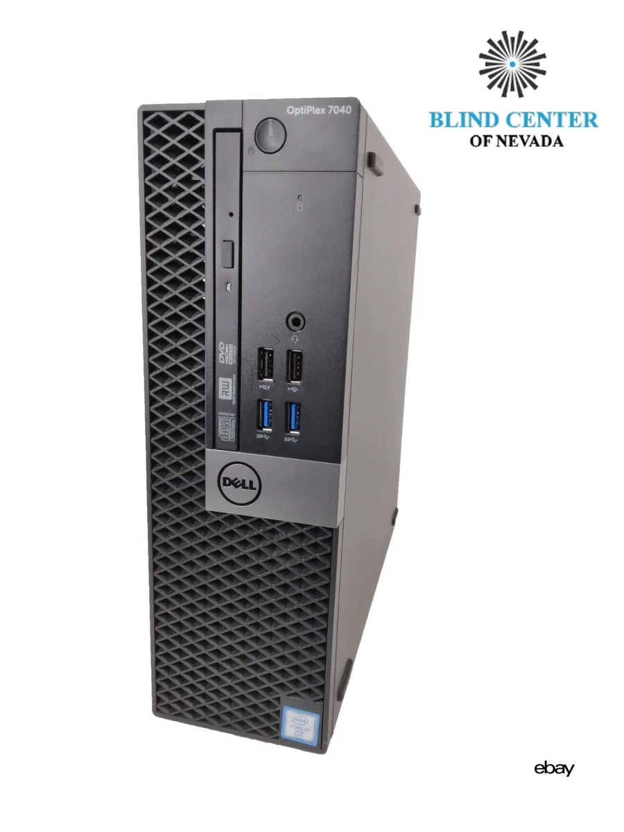 Dell OptiPlex 7040 SFF, i7-6700 3.40Ghz, 8GB DDR4 RAM, 1 TB HDD (Very Good)