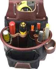 Occidental Leather 8582 Fatlip Tool Bag 10" Deep with 13 Pockets / Holders