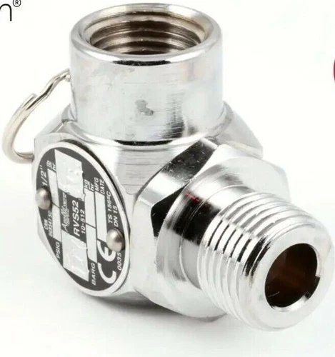 KE54941-6 Cleveland Safety Valve, BRASS 50psi 1/2" X 1/2" 10-512-S50T B3