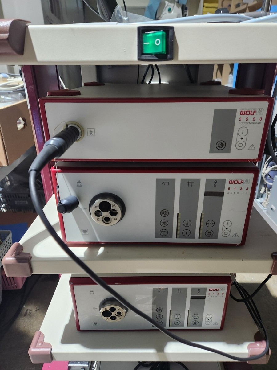 Richard Wolf 5520 and 5123 Light Source with 85264.17 Camera | eBay