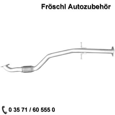 für Chevrolet Malibu Opel Insignia A Saab 9-5 2,0 Hosenrohr Flex Auspuff neu a*