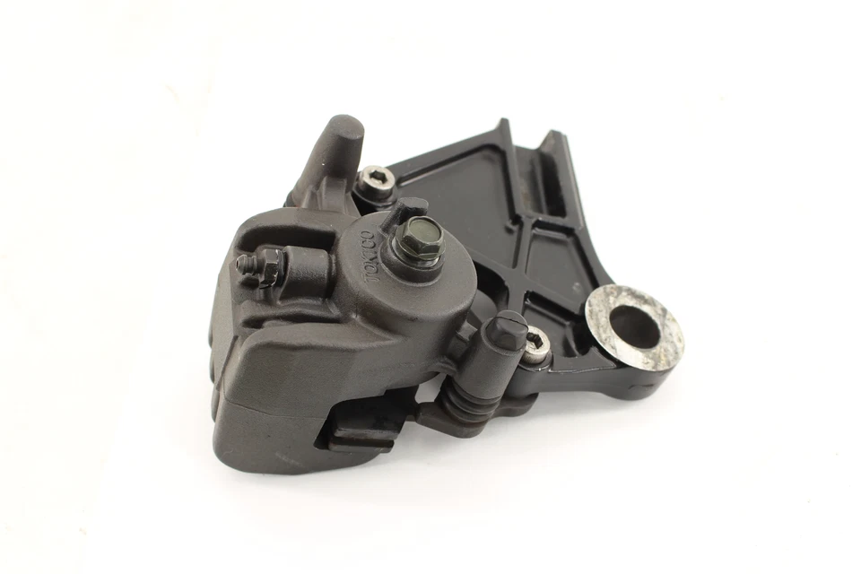 Pinza de freno trasera Kawasaki Ninja 650r Ex650a 2007 OEM con soporte de montaje Foto 4 de 4