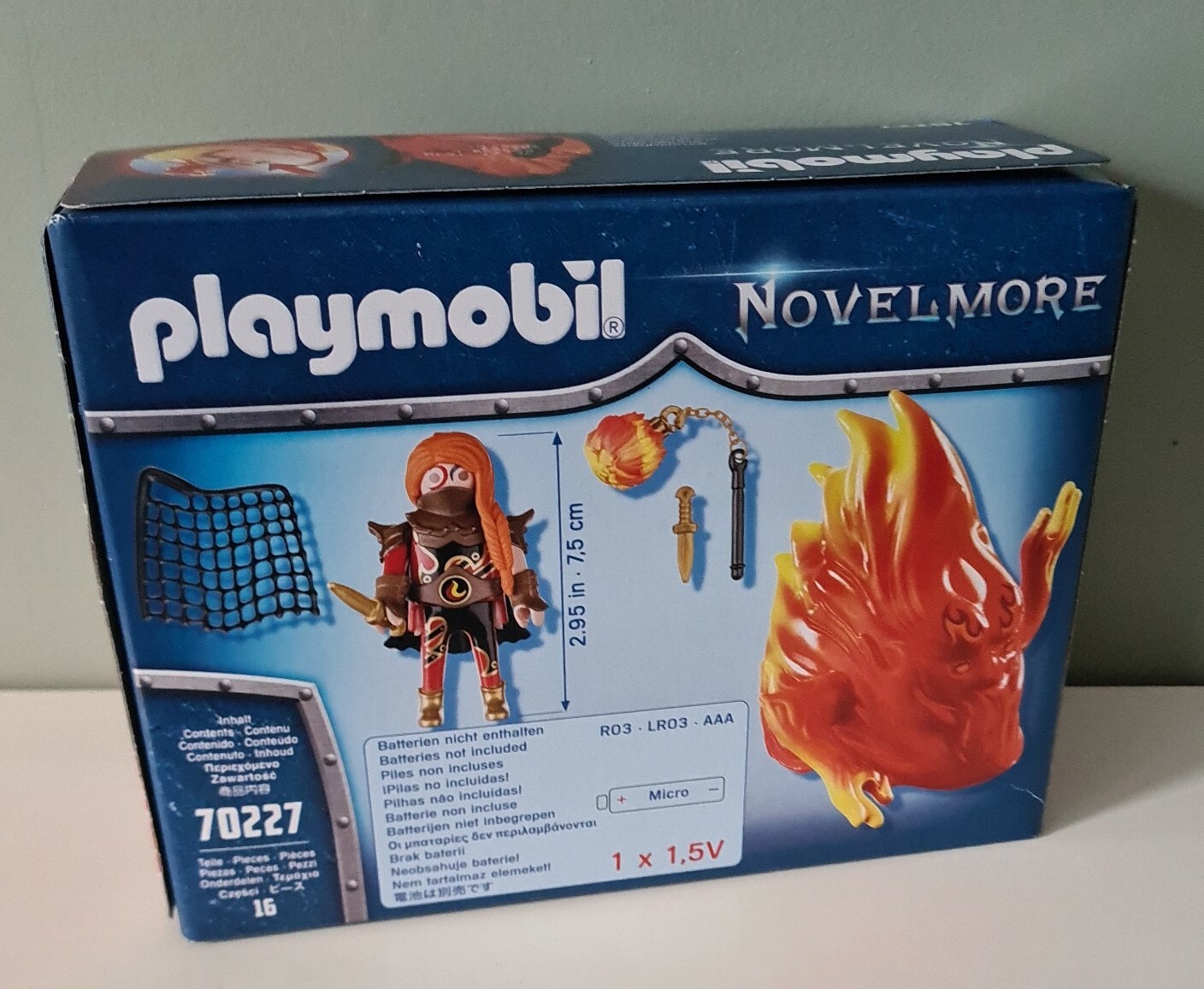 Playmobil 70227 Novelmore Knights Burnham Raiders Spirit of Fire ...