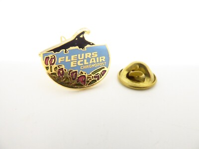 Pin's Pins Pin Badge - CONCORDE - CHRONOPOST - BLITZBLUMEN - DIE POST - SELTEN