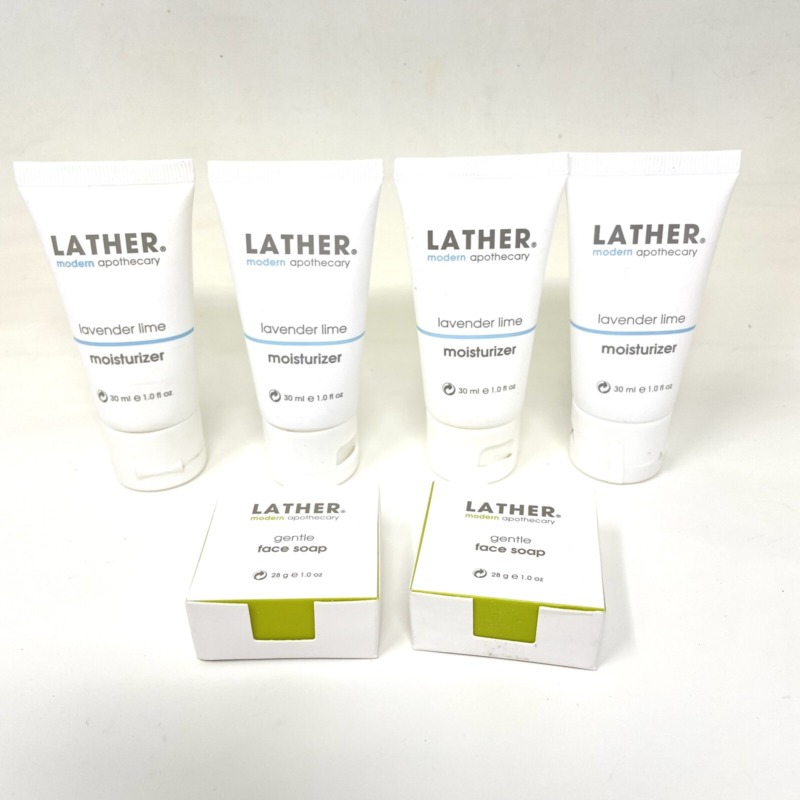 LATHER Modern Apothecary Travel Size Deluxe Skincare Moisturizer Face