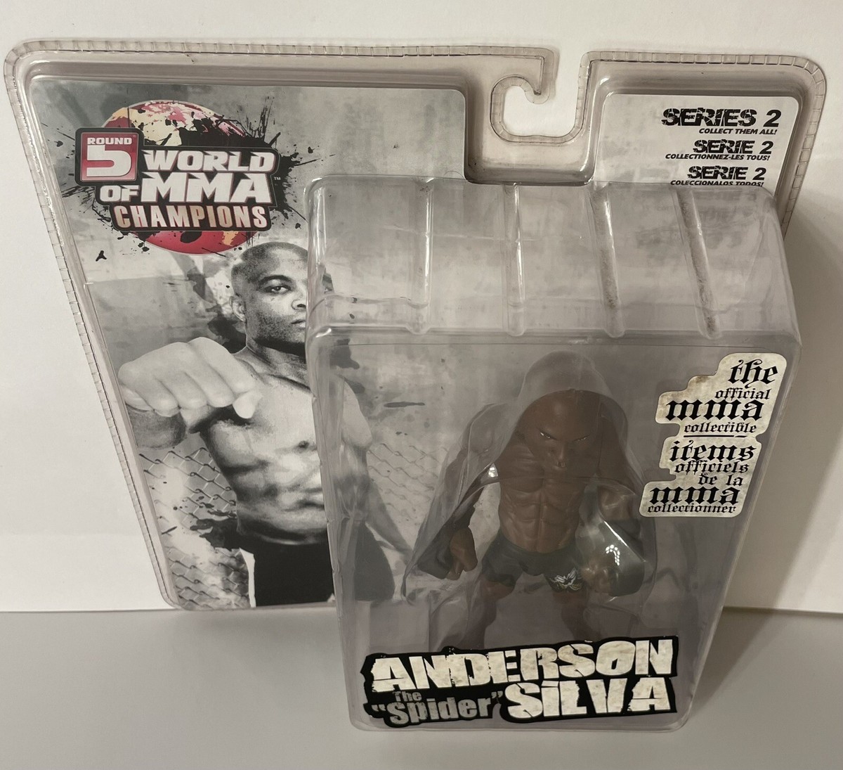 Round 5 UFC World Of MMA-Anderson The Spider Silva Figure 2008